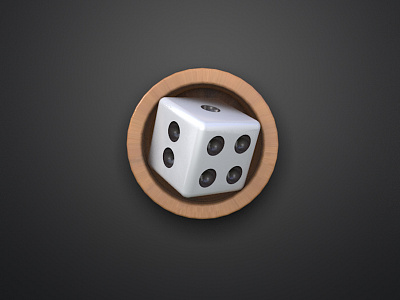 daily UI_62-Dice app clean design interface ios mobile photo screen social ui ux