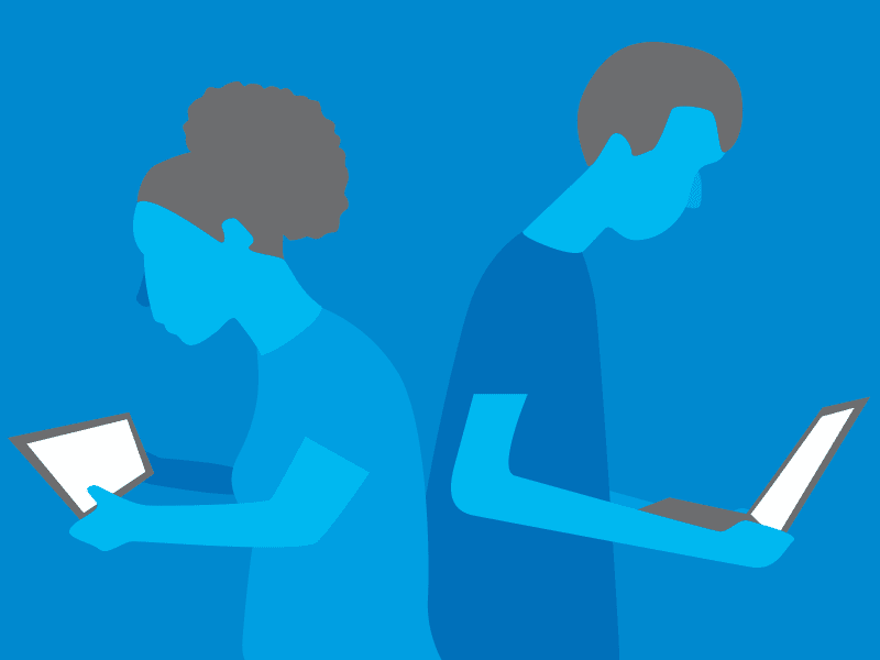 Millennial Engagement animation device illustration millennial technology
