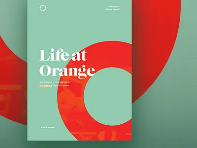 Poster Mockup! agency culture poster serif typography