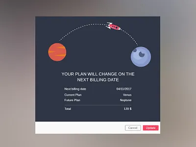 Upgrade billing breezz rocket space ui