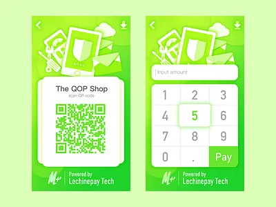 QR code payments illustration