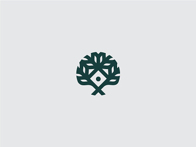 Nest To Nest bird craft home logotype mark nature nest symbol tree