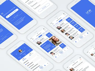 One Hour Job UX UI Design V2 app creative design ios job mobile photoshop sketch