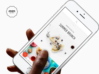 Recipes - App Home Feed ai feed food ios ixd mobile mobile design motion recipes ui user interface ux