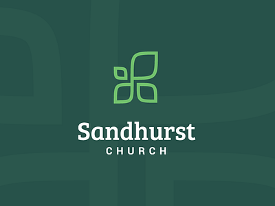 The old is gone, the new has come branding church growth identity jesus leaf leaves logo mark oak s tree