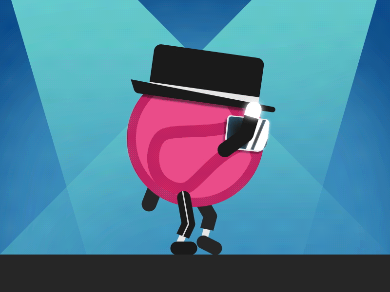 Hello, Dribbble! animation billie jean dance debut michael jackson moonwalk motion graphics motown thriller