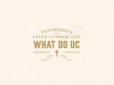 UCDD Type treatment logo tennessee type typography