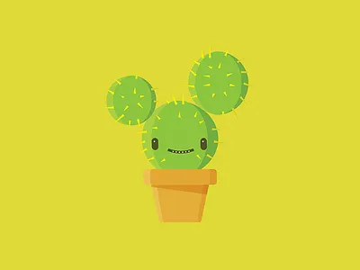 Mi Cactus cactus green illustration prick succulent vector