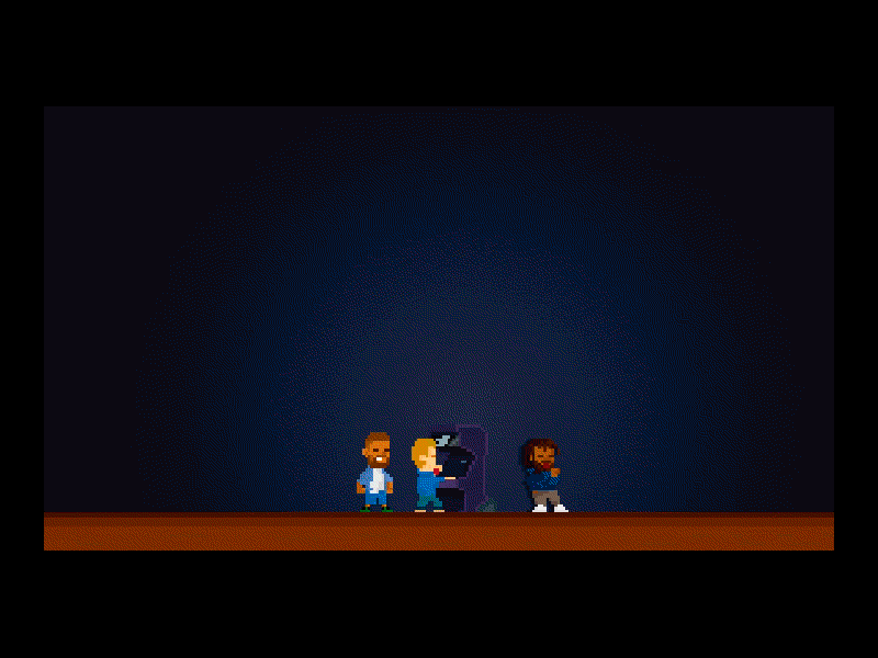 Trey Coastal - "R1 R2 L1 L2" animation pixel pixelart videoclip