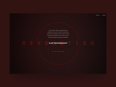 Car Technology Revolution car technology clean cyber future home line logo minimal neon tech ui ux