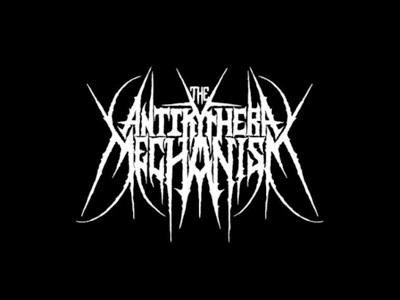 The Antikythera Mechanism band deathmetal design logo metal