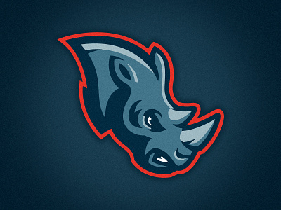 Rhinos Sportslogo Concept concept rhino rhinos sportslogo
