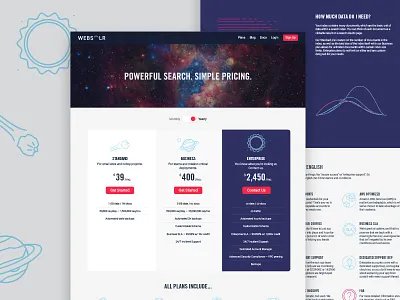 Pricing Page pricing pricing page pricing table space