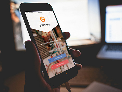 Swerv Login UI google login social login swerve swpie ui