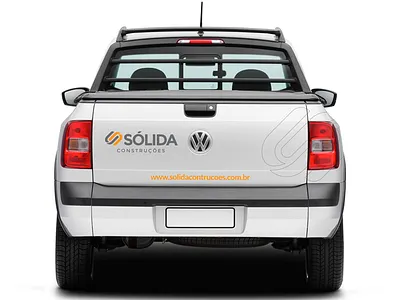 Sólida Construções brand branding car logo corporate identity design