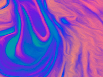 Fire & Water glitch art graphic art paint