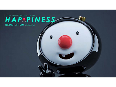 HAPPINESS 3d c4d