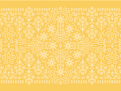 Camomile Pattern line art line pattern pattern