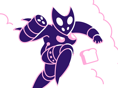 Pigsquad Shirt - Mimic Arena character game game art gun illustration indie jetpack monster pig smoke squad