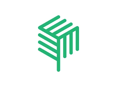 Tree brand branding identity logo mark minimal symbol tree