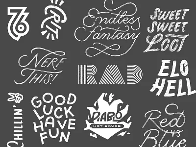 Type For Tape lettering sketch tape type typography video games