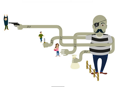 Illustration for newspapers design graphics illustration