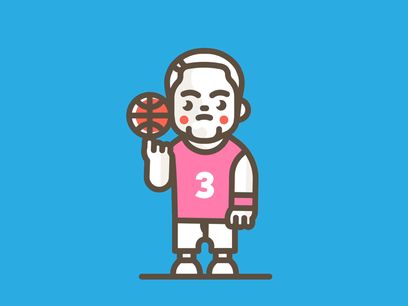 player 3 allstars baloncesto basket basketball design draft dribbble la nba shot sport team