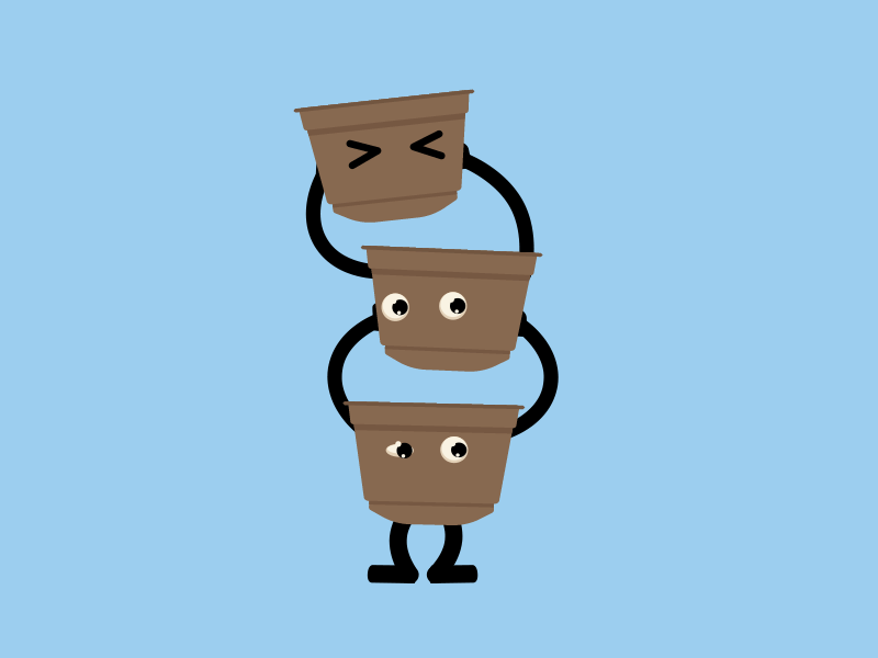 Capsules Café 2d aftereffect agence animation maggle motiondesign paris personnages rubberhose