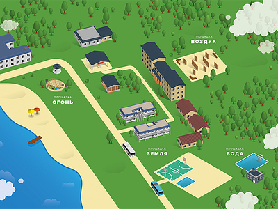 Event map adobe illustrator illustration map