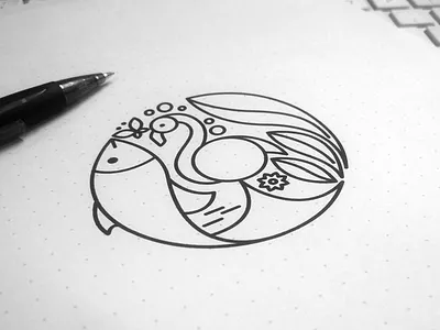 Mangrove Ecosystem logo concept branding identity logo concept mark symbol