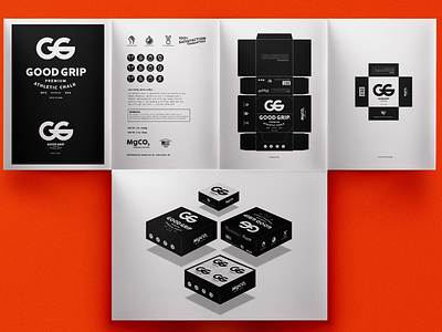 Good Lift Presentation branding fitness identity logo mark package design