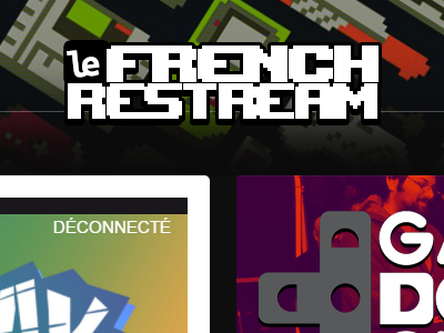 LeFrenchRestream logo webdesign