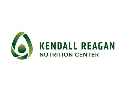 Kendall Reagan Nutrition Center – Logotype avocado health holistic nutrition