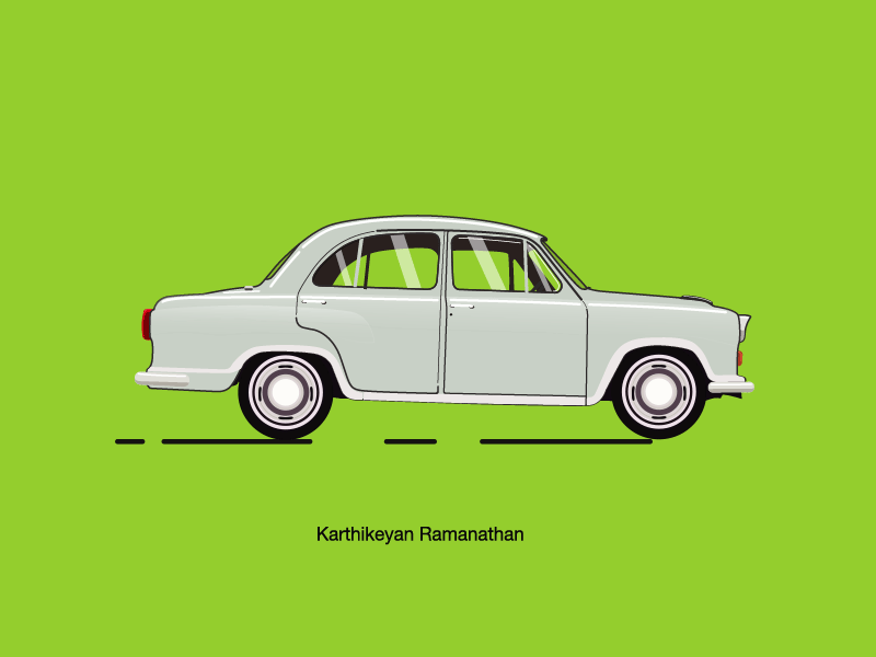 Ambassador after effects ambassador animation car gif illustrator