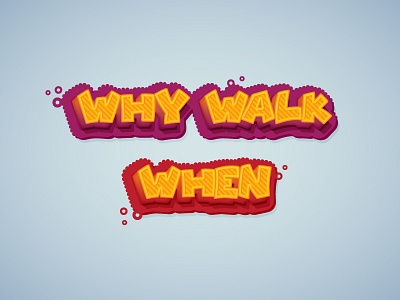 Bold Cartoonish Text bold cartoonish illustrator text tutorial vector