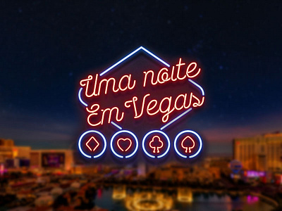 Uma Noite em Vegas light neon night vegas