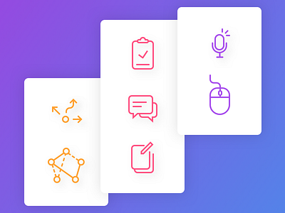 Icon Set — in progress careers clipboard icon edit icon set mic icon mouse icon network icon udacity