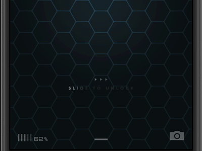 Theme For CM Locker cool gif lock screen sci fi tech weather