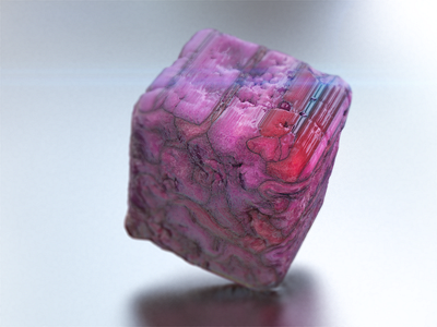 Organic 3d abstract c4d cinema4d cube model organic texture