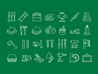 Kalpa–Vriksha icon set craft handmade icon icons kalpavriksha shop wood woodwork woodworking