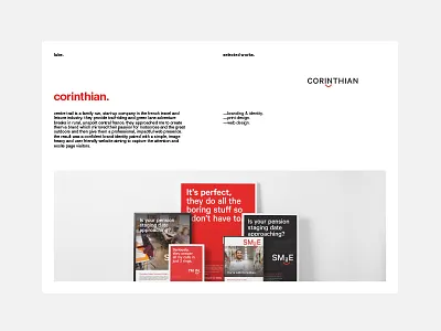 Simple PDF Portfolio Layout branding graphic design grid helvetica identity layout logo minimal modernist portfolio self promotion typography