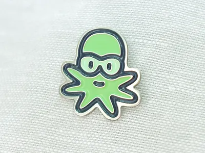 Devmate Pin devmate icon octopus pin sign