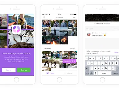 Jottacloud for iOS app ios iphone jottacloud photos