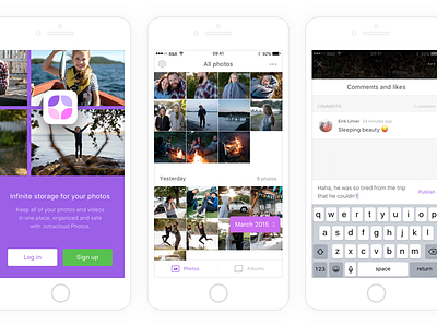 Jottacloud for iOS app ios iphone jottacloud photos