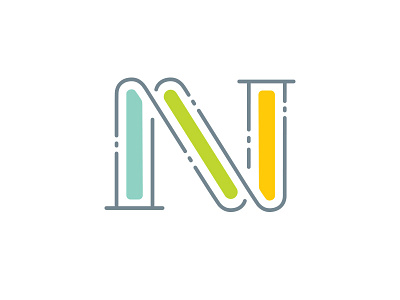 N letter logo concept logo n non profit