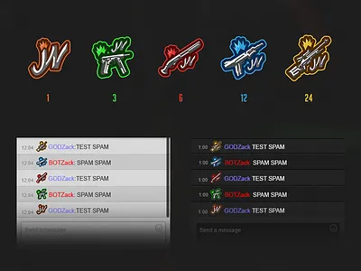 Jesper "JW" Wecksell Twitch SubBadges badges csgo emotes fnc jw pro sub twitch