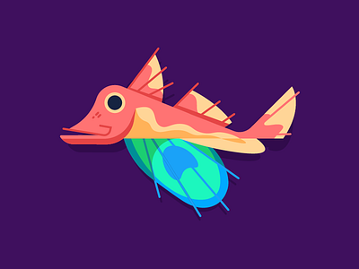 {Gillustrations} Red Gurnard art fish gillustrations gurnard illustration