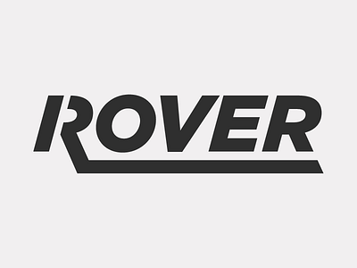 Rover forklift industrial equipment logistics logo materials handling mhi pallet jack pallet truck warehouse wordmark