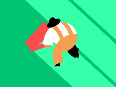 Lawn Day 👨‍🌾🌿 creativemorningswithchinguz farming flat illustration illustration mowing grass vector illustration