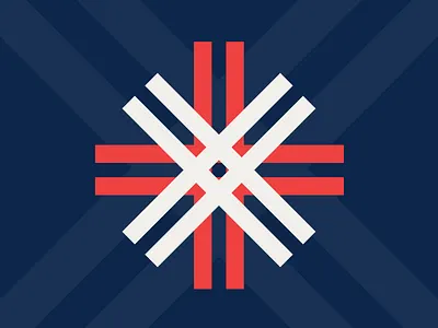 Brand Elements fathom and draft icon lines red